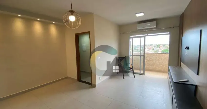 Apartamento com 2 dormitórios para alugar, 85 m² por r$ 3.500/mês - centro - barretos/sp