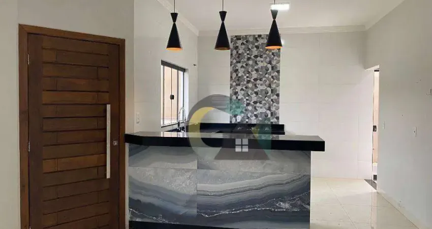 Casa com 2 dormitórios para alugar, 65 m² por r$ 1.800/mês - jockey club - barretos/são paulo