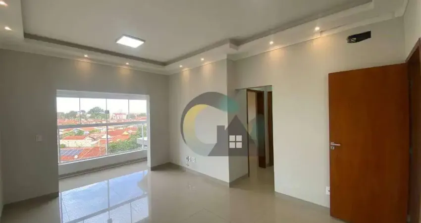 Apartamento com 2 dormitórios para alugar, 78 m² por r$ 3.558/mês - jardim universitário - barretos/sp