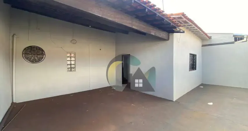 Casa com 3 dormitórios para alugar, 111 m² por r$ 1.100/mês - benedito realino corrêa - barretos/sp