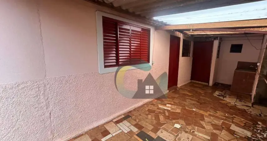 Casa com 1 dormitório para alugar, 68 m² por r$ 800,00/mês - pimenta - barretos/sp