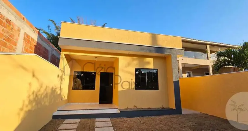 Casa com dois quartos sendo 1 suíte,  à venda no bairro cajú/jacaroá-maricá rj
