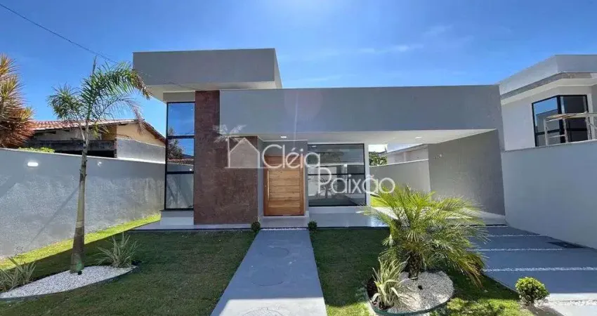 Casa espetacular com 3 quartos, piscina e área gourmet à venda em itaipuaçú.