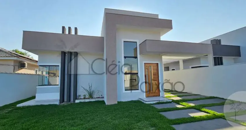 Belíssima casa com 3 quartos à venda em itaipuaçú,  jardim atlântico leste,  rj.