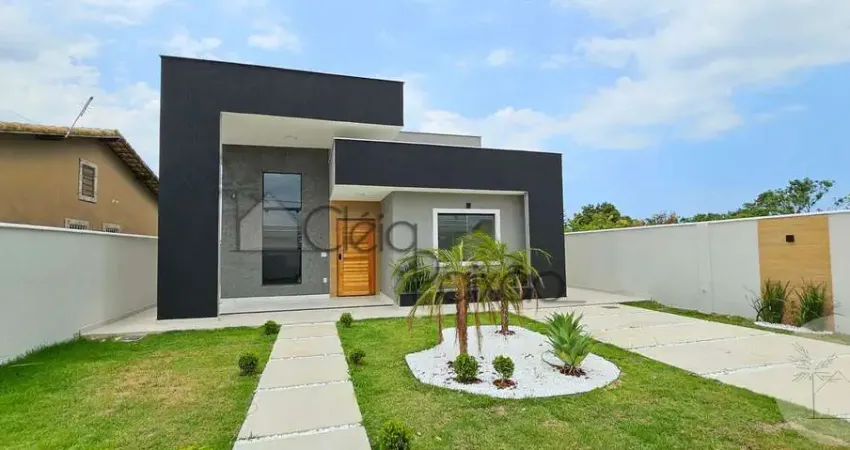 Casa perfeita com 3 quartos e área gourmet,  à venda em itaipuaçú rj.