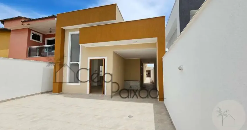 Casa perfeita com 3 quartos sendo 1 suíte com closet em itaipuaçú, maricá!