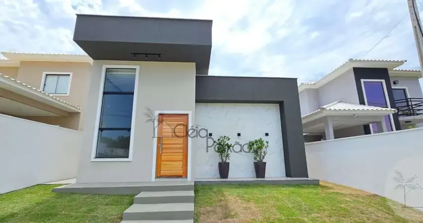 Excelente casa com 3 quartos à venda em condomínio fechado, maricá rj.