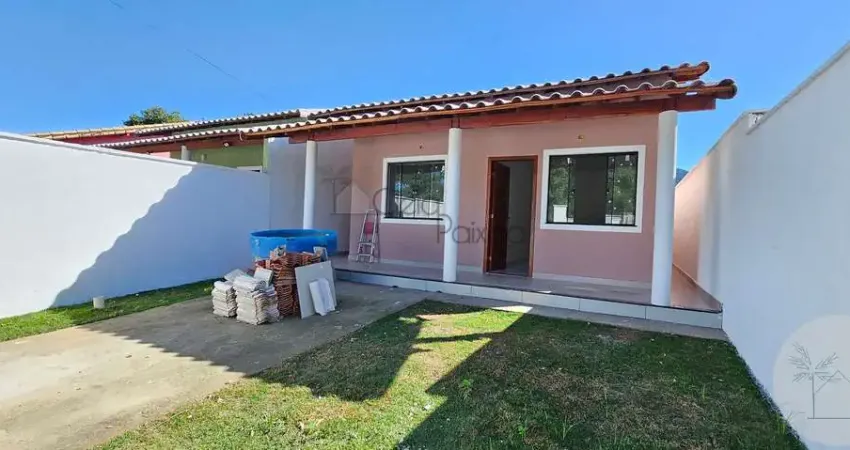 Ótima casa com dois quartos no bairro raphaville,  maricá rj.