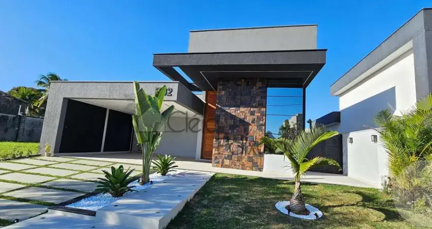 Belíssima casa com 3 quartos à venda em condomínio fechado, maricá rj.