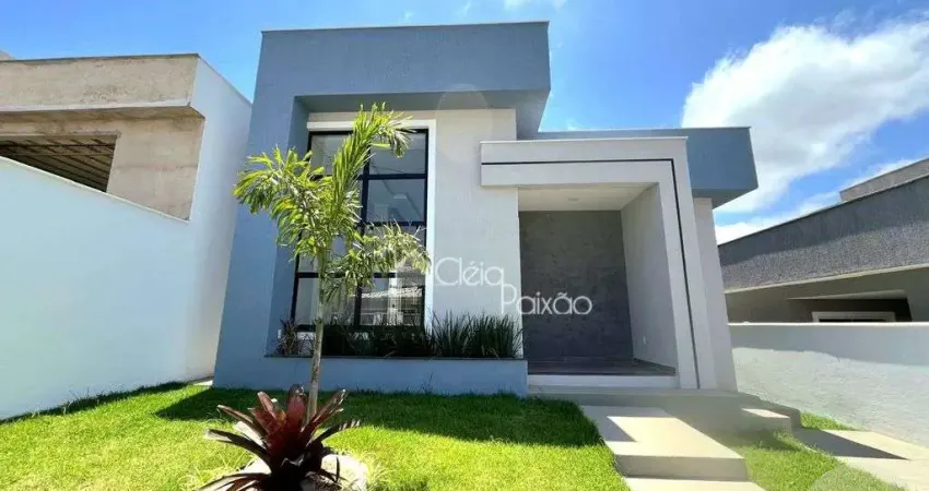 Ótima casa com 3 quartos à venda em condomínio fechado, maricá rj.