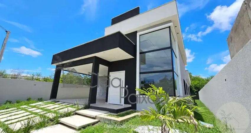 Casa espetacular no residencial jardim ubá em maricá com 3 quartos com 3 suítes