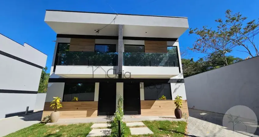 Ótimas casas dúplex com dois quartos à venda em inoã,  maricá rj.