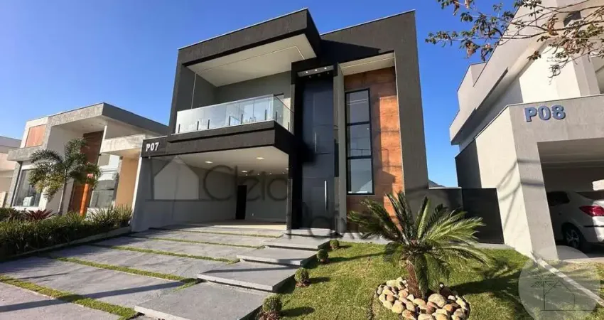 Casa espetacular com 3 suítes à venda em condomínio fechado, maricá rj.