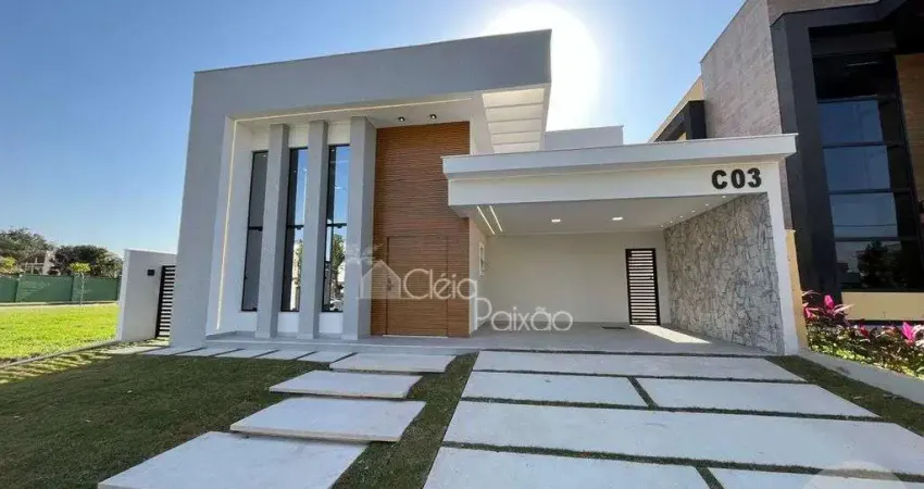 Casa de alto padrão composta 3 quartos, à venda em condomínio fechado, maricá.