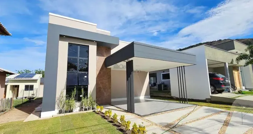 Belíssima casa com 3 quartos à venda em condomínio fechado, maricá rj