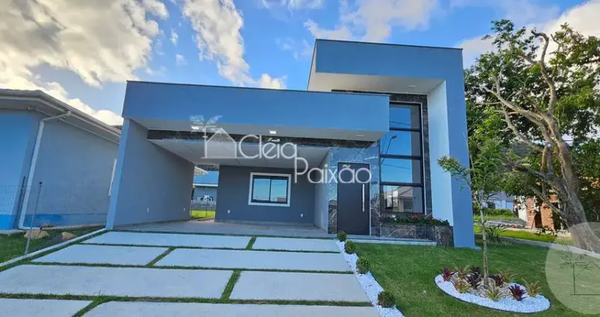 Excelente casa com 3 quartos à venda em condomínio fechado,  maricá rj.