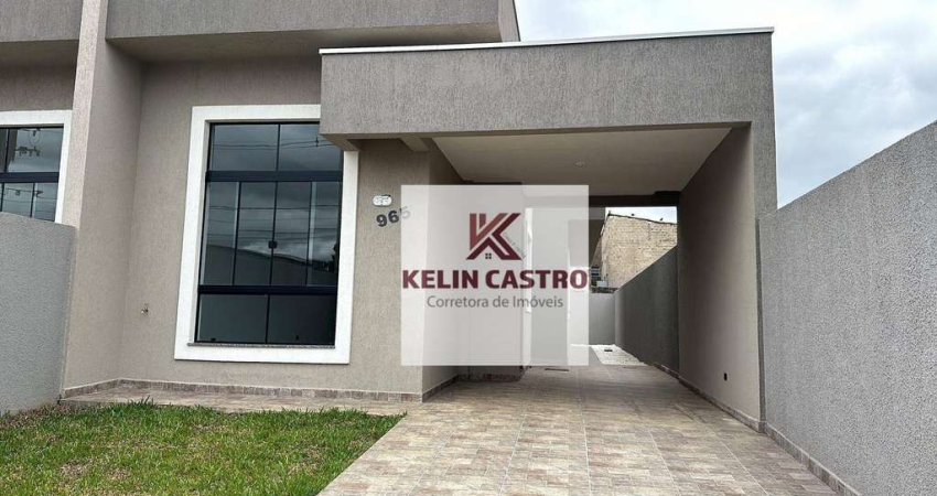 Casa com 3 dormitórios à venda, 83 m² por R$ 558.000,00 - Cruzeiro - São José dos Pinhais/PR