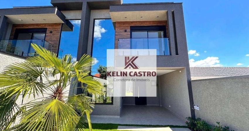 Sobrado com 3 dormitórios à venda, 148 m² por R$ 990.000,00 - Jardim Monte Libano - São José dos Pinhais/PR