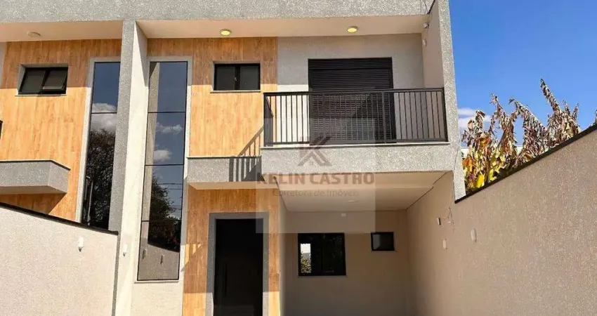 Sobrado com 3 dormitórios à venda, 121 m² por R$ 749.900,00 - Afonso Pena - São José dos Pinhais/PR
