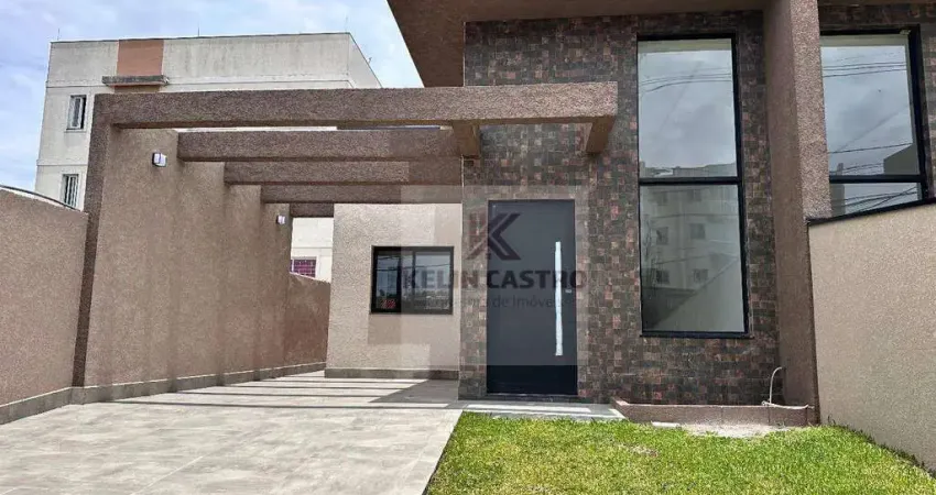 Casa com 3 dormitórios à venda por R$ 750.000 - Braga - São José dos Pinhais/PR