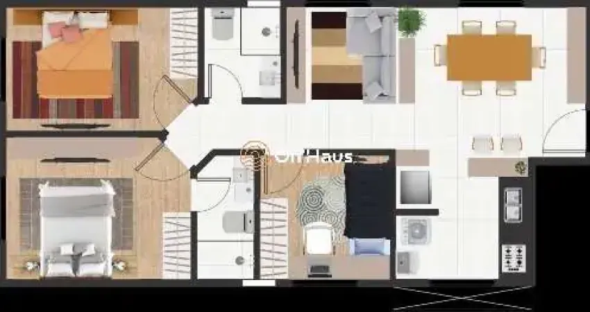 Apartamento com 3 quartos à venda na Rua Paula Ramos, 855, Coqueiros, Florianópolis