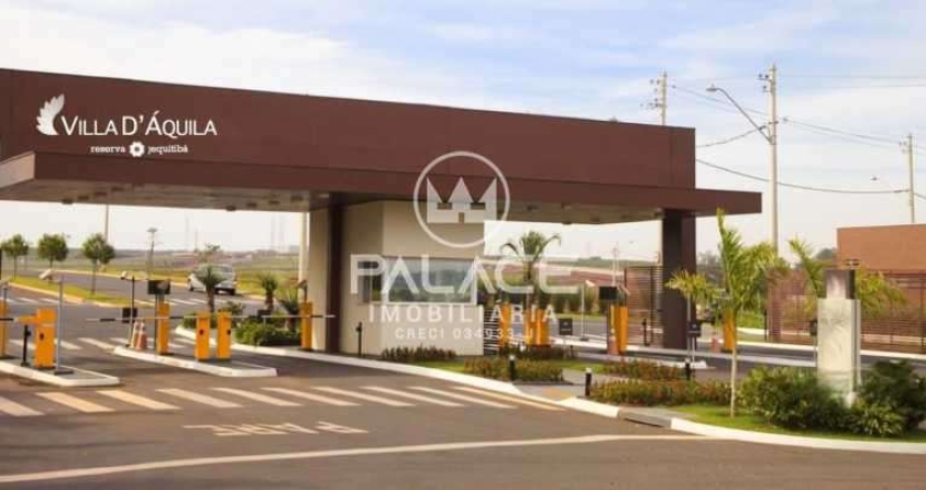 Terreno em condomínio fechado à venda no Loteamento Residencial e Comercial Villa D'Aquila, Piracicaba 