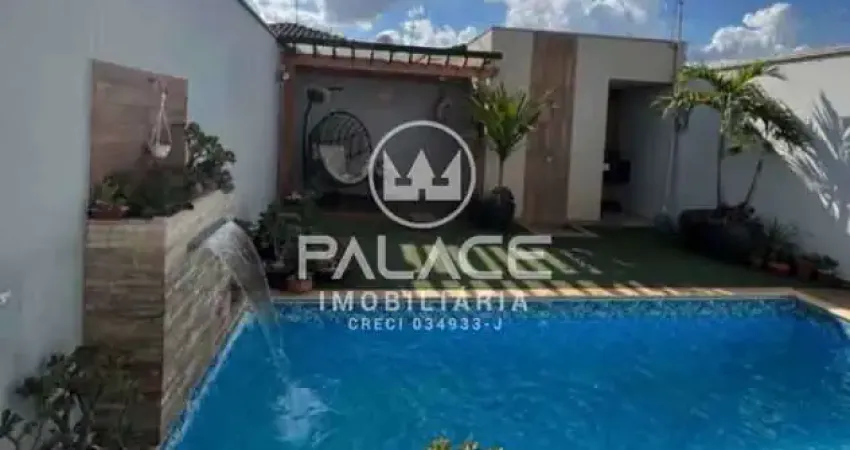 Casa de alto padrão com piscina e espaço gourmet, a venda no bairro agua branca, piracicaba, sp.