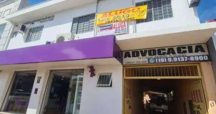 Sala para alugar, 52 m² por r$ 1.600,00/mês - centro - paulínia/sp