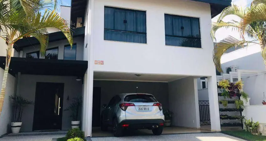 Sobrado com 3 dormitórios à venda, 272 m² por r$ 1.300.000 - condomínio raizes - paulínia/sp