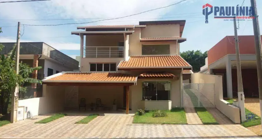 Sobrado com 4 dormitórios à venda, 319 m² por r$ 1.300.000 - condomínio alto da boa vista - paulínia/sp