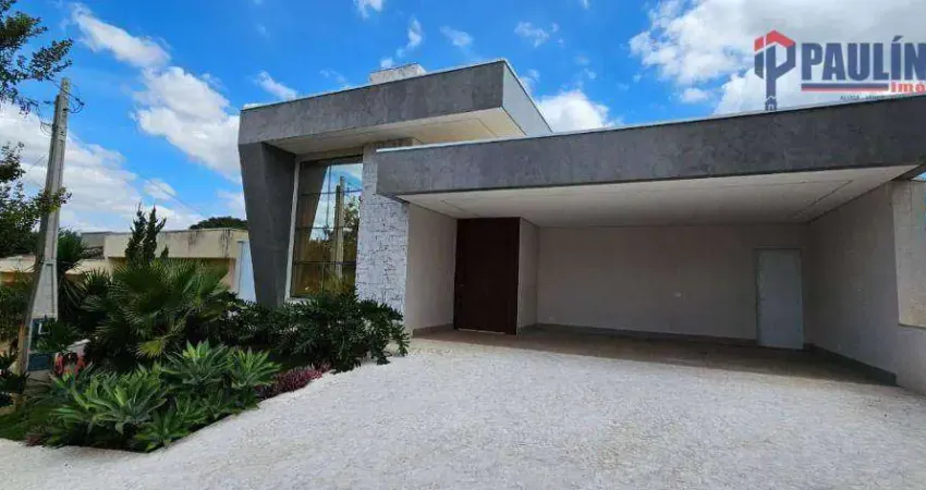 Casa com 3 dormitórios à venda, 226 m² por r$ 1.805.000,00 - residencial alto da boa vista - paulínia/sp