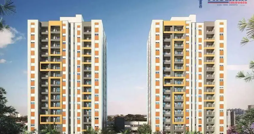 Apartamento com 2 dormitórios à venda, 60 m² por r$ 535.000 - città di modena - paulínia/sp