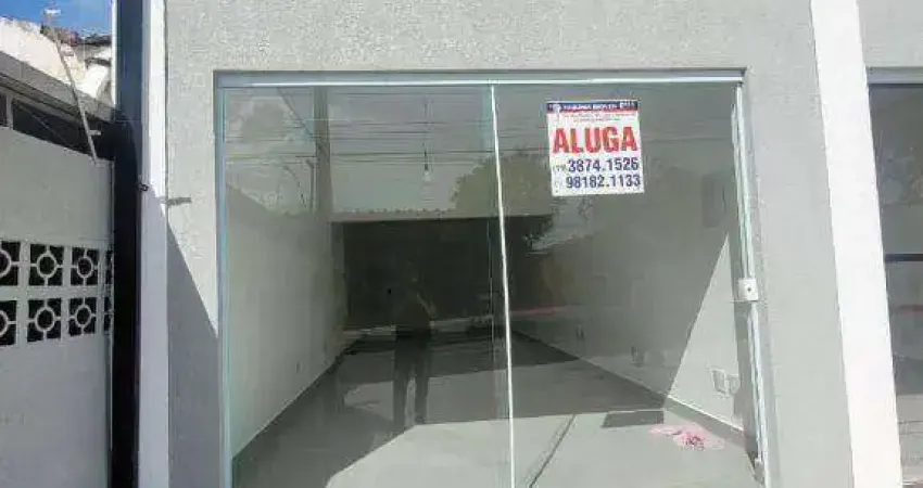 Salão para alugar, 33 m² por r$ 1.800/mês - joão aranha - paulínia/sp