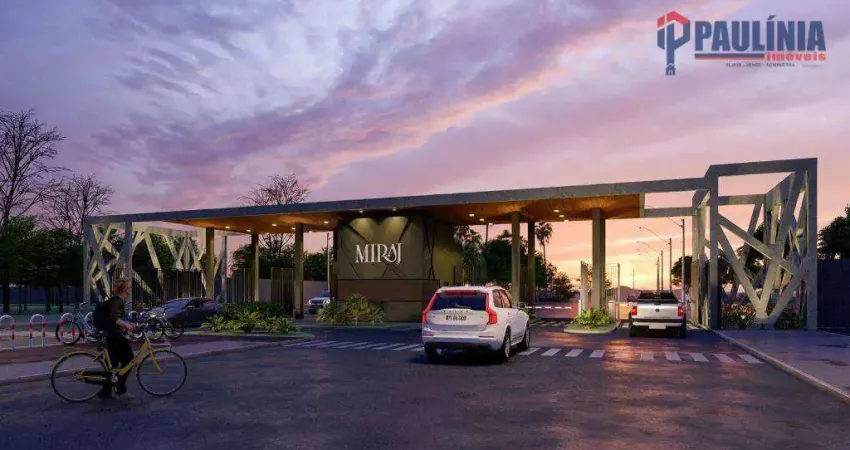 Terreno à venda, 200 m² por r$ 180.000 - miraj paulínia - paulínia/sp