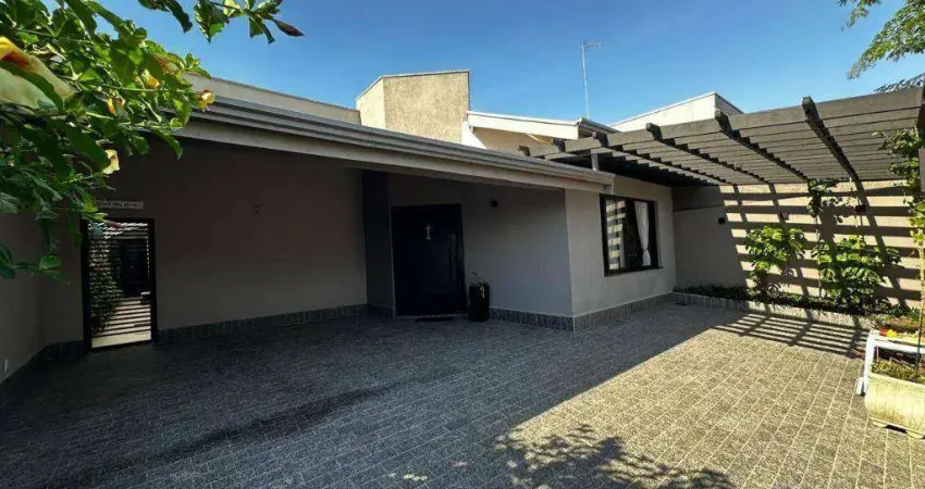 Casa com 3 dormitórios à venda, 200 m² por r$ 1.300.000,00 - jardim dos calegaris - paulínia/sp