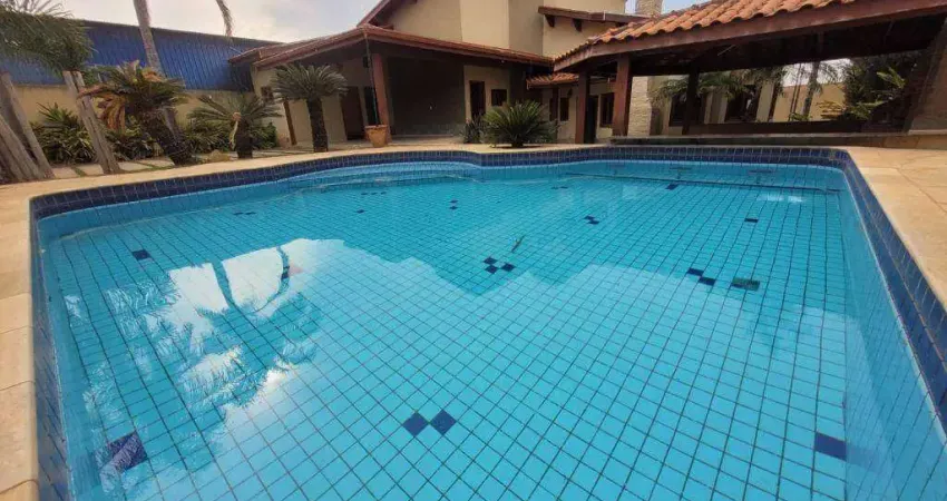 Chácara com 3 dormitórios à venda, 800 m² por r$ 1.500.000,00 - parque da represa - paulínia/sp