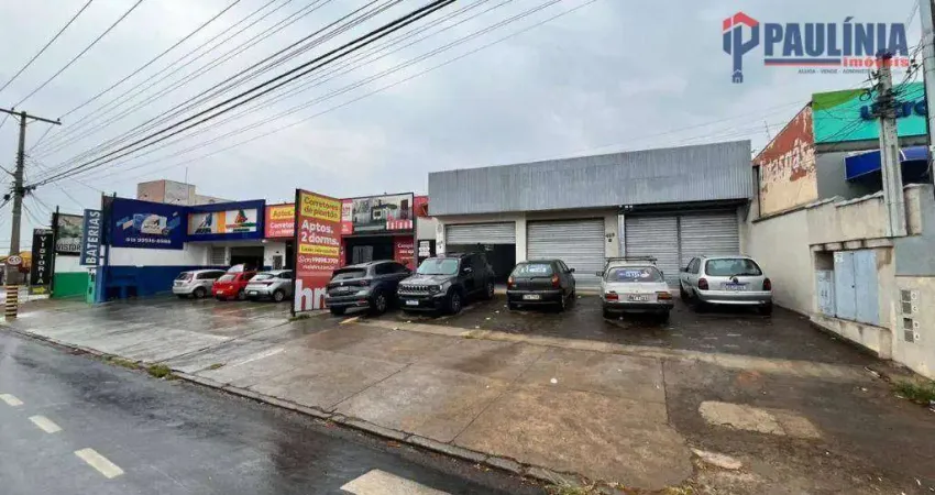 Salão para alugar, 90 m² por r$ 4.300,00/mês - jardim planalto - paulínia/sp