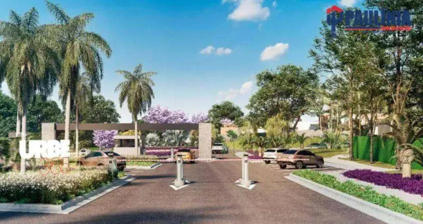 Terreno à venda, 250 m² por r$ 290.000 - condomínio urbe 365 - paulínia/sp