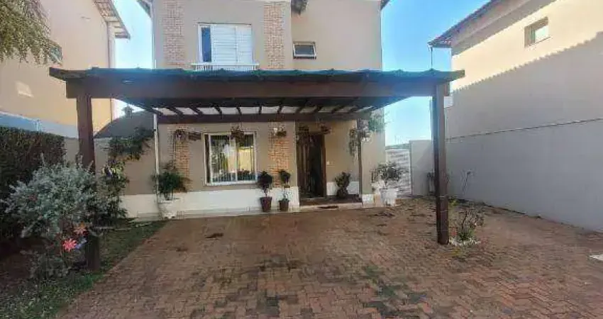 Sobrado com 3 dormitórios à venda, 289 m² por r$ 900.000,00 - condomínio sunset boulevard - paulínia/sp