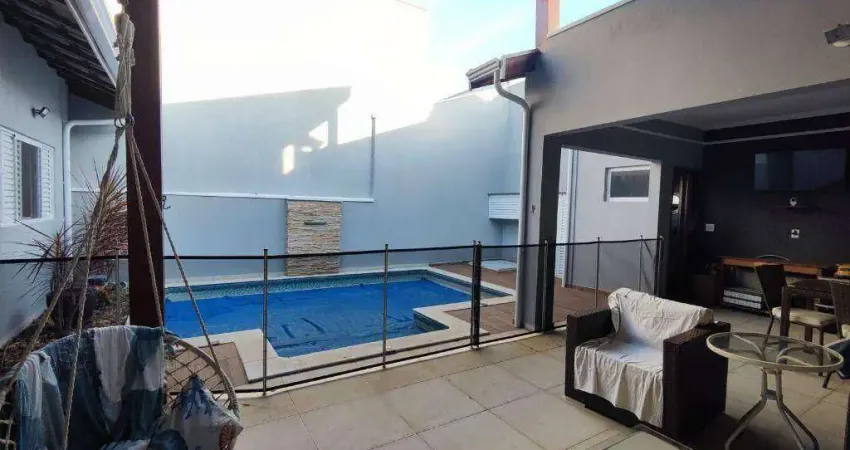 Casa com 3 dormitórios à venda, 195 m² por r$ 905.000 - condomínio campos do conde 1 - paulínia/sp