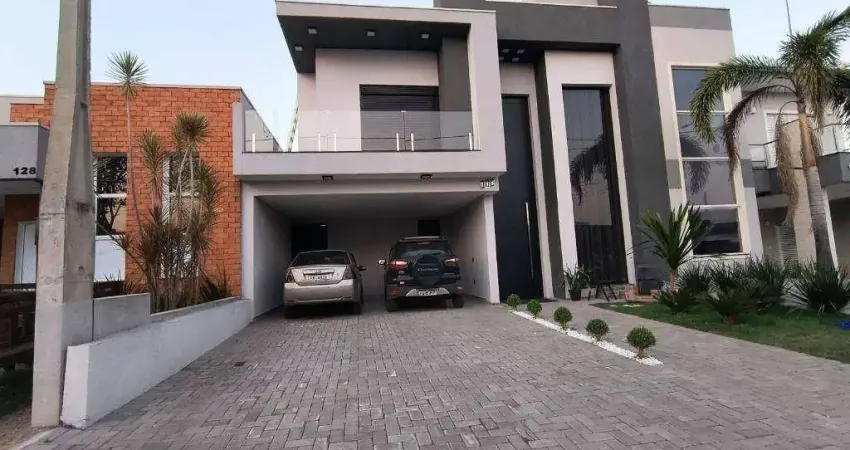 Sobrado com 3 dormitórios à venda, 256 m² por r$ 1.400.000 - condomínio campos do conde 2 - paulínia/sp