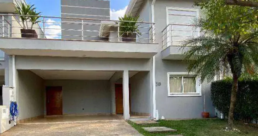 Sobrado com 4 dormitórios para alugar, 280 m² por r$ 9.330/mês - residencial yucatan - paulínia/sp
