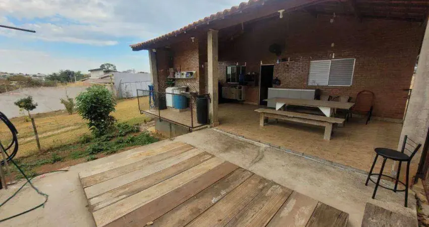 Chácara com 2 dormitórios à venda, 1200 m² por r$ 900.000 - nova veneza - paulínia/sp