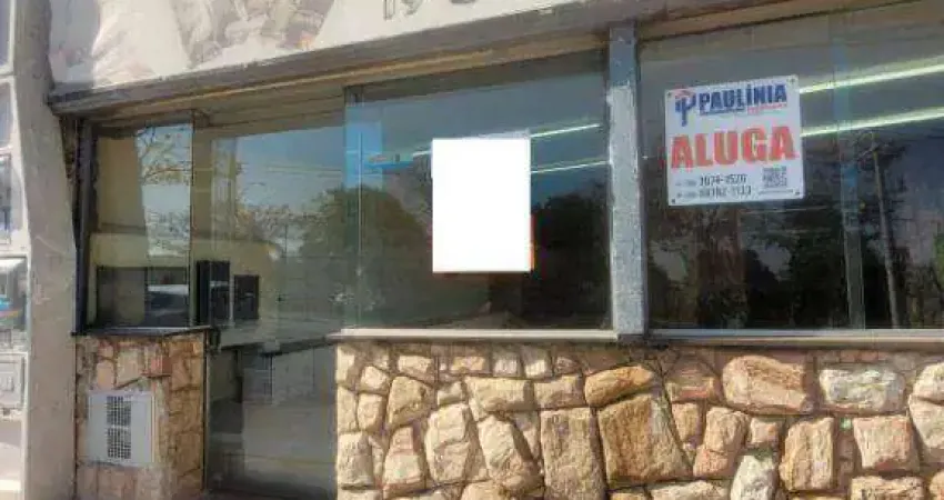 Salão para alugar, 80 m² por r$ 4.000/mês - vila bressani - paulínia/sp