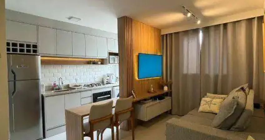 Apartamento com 2 dormitórios à venda, 44 m² por r$ 370.000,00 - residencial for life park premium - paulínia/sp