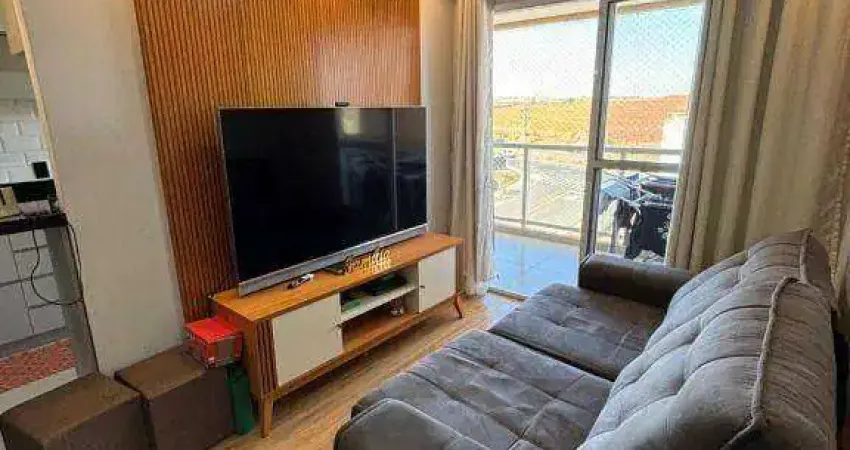 Apartamento com 2 dormitórios à venda, 60 m² por r$ 425.000,00 - brisa da mata - araucária - paulínia/sp