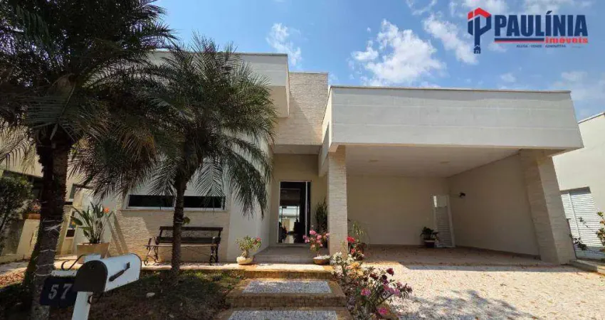 Casa com 3 dormitórios à venda, 263 m² por r$ 1.800.000,00 - condomínio athenas - paulínia/sp