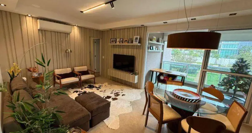 Apartamento com 3 dormitórios à venda, 111 m² por r$ 1.350.000,00 - residencial rossi ativa villa bella - paulínia/sp