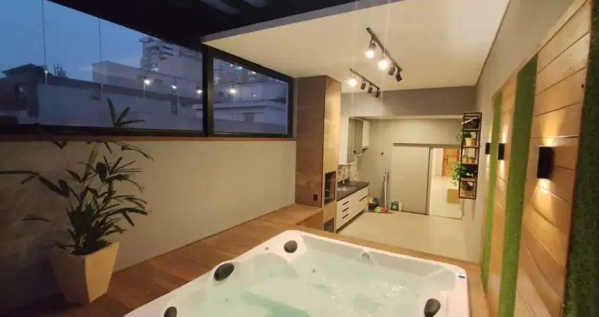 Cobertura com 3 quartos, campo grande, santos - r$ 1.85 mi, cod: 12755