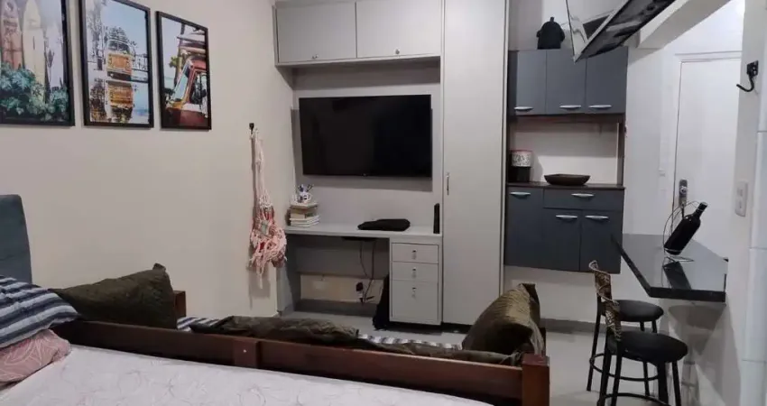 Kitnet com 0 quarto, ponta da praia, santos - r$ 310 mil, cod: 12989